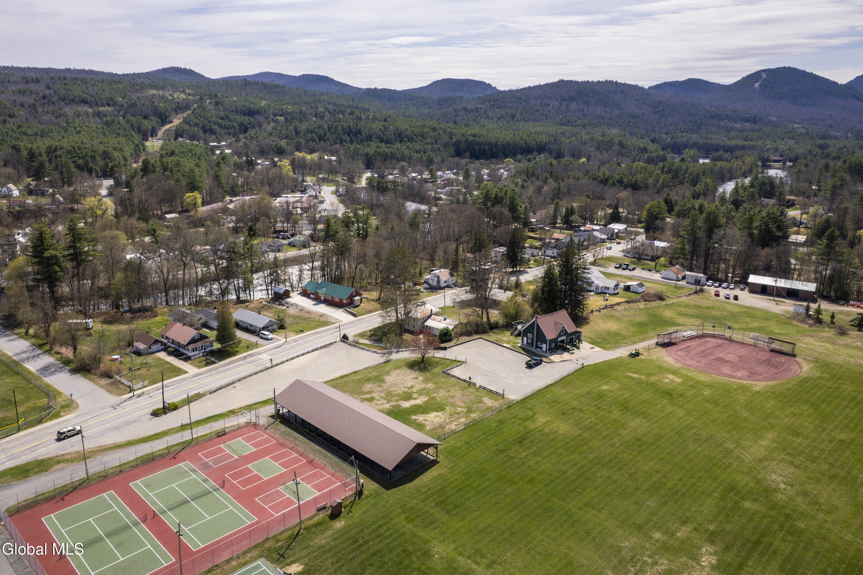 51 Library Avenue Warrensburg, NY 12885 - Photo 43 of 51 drone rec field