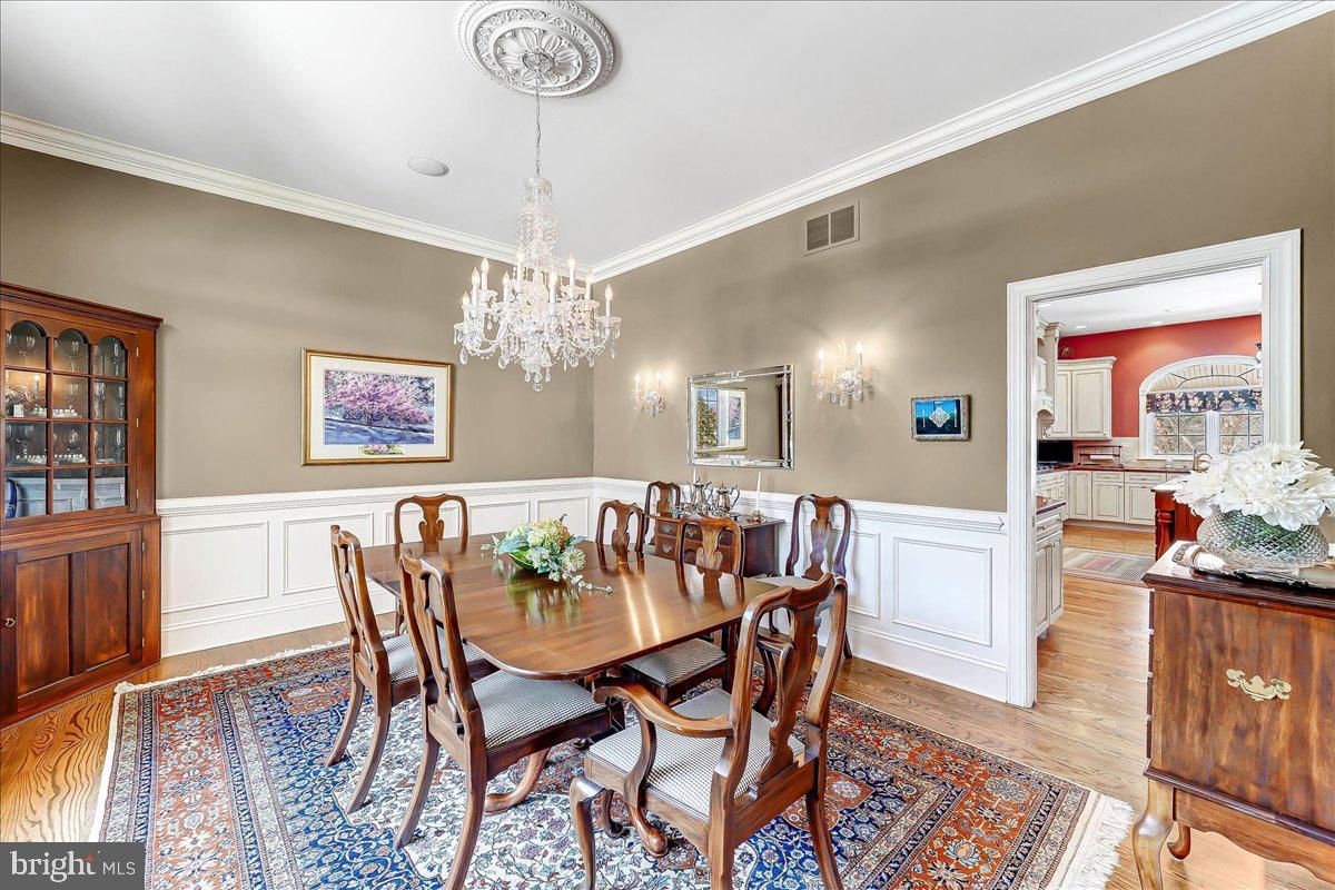 411 Webb Road Chadds Ford, PA 19317 - Photo 15 of 74 Dining Room with beautiful wainscotting