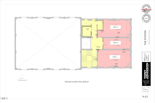 a picture of a room with a bench