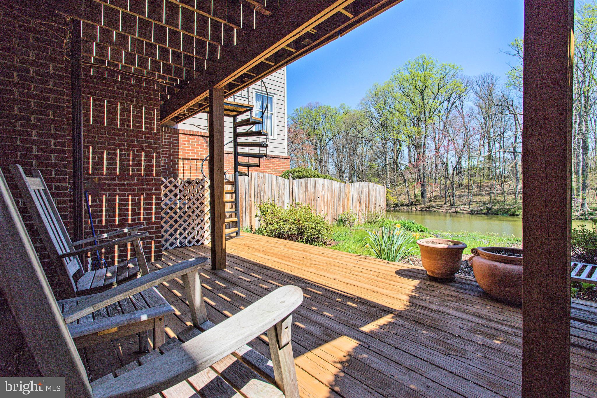 7214 Evans Mill Road McLean, VA 22101 - Photo 17 of 20 Outdoor space with access from finished basement