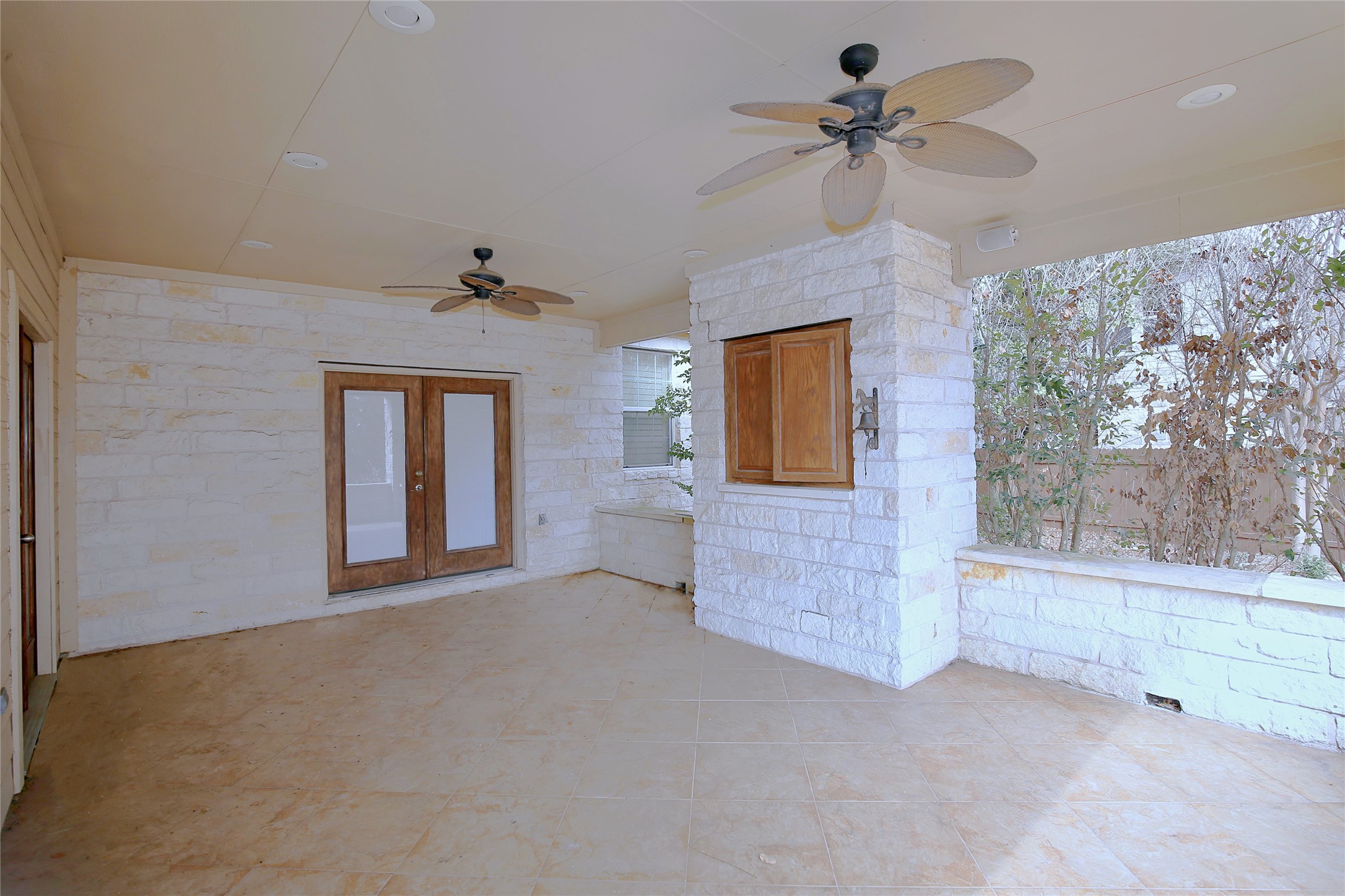 2002 Singing Hills Leander, TX 78641 - Photo 29 of 31 a view of an empty room with a fireplace and a chandelier