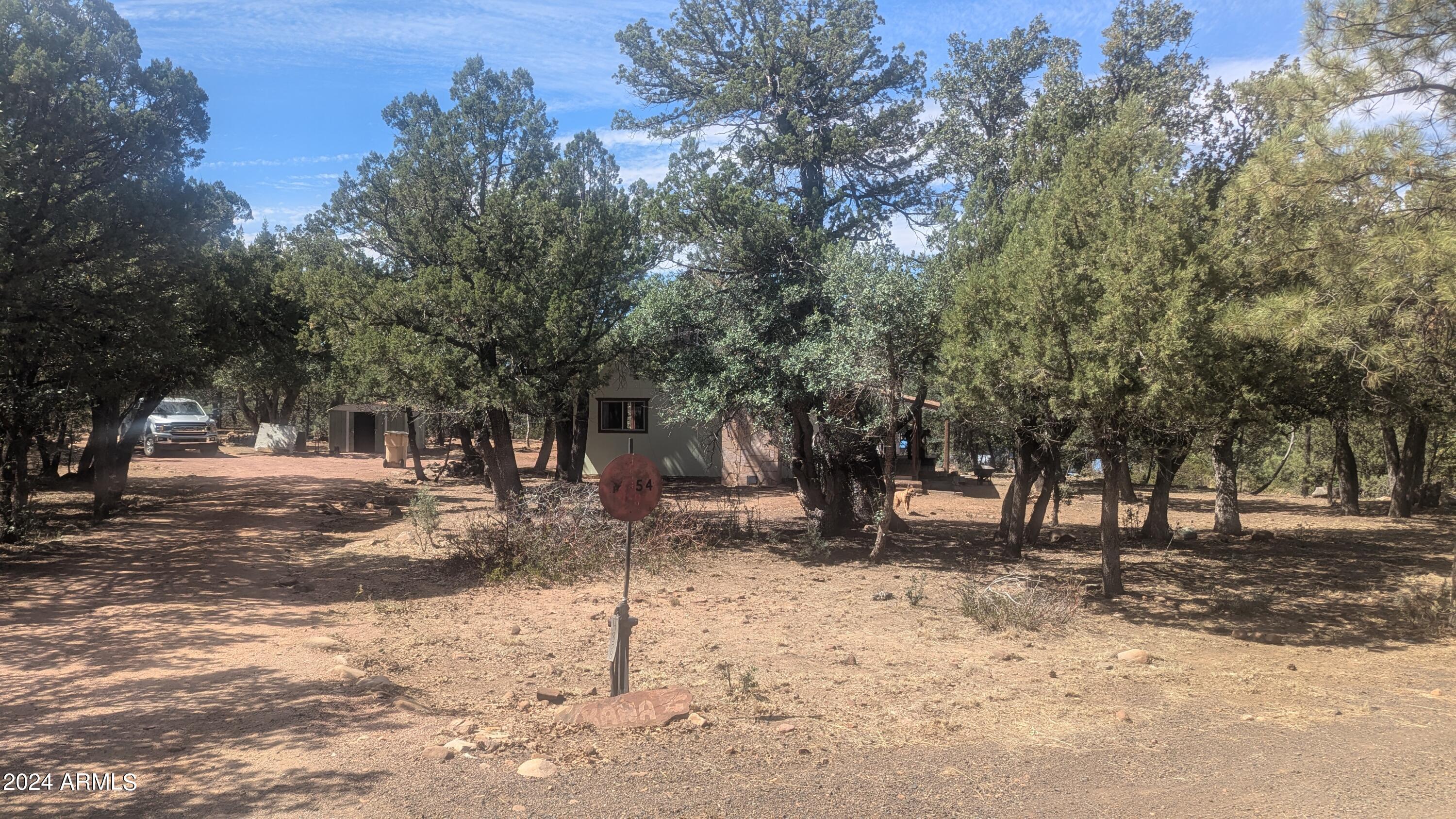 4838 Rim View Loop Strawberry, AZ 85544 - Photo 3 of 39 a view of a yard with a tree