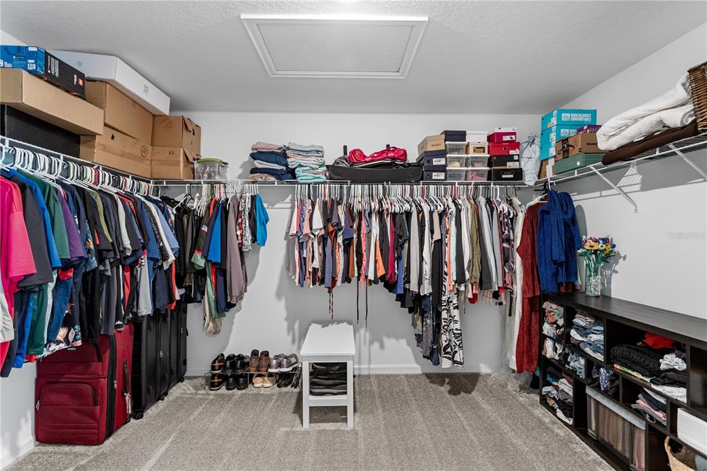 5693 Alenlon Way Mount Dora, FL 32757 - Photo 26 of 40 a view of walk in closet with clothes