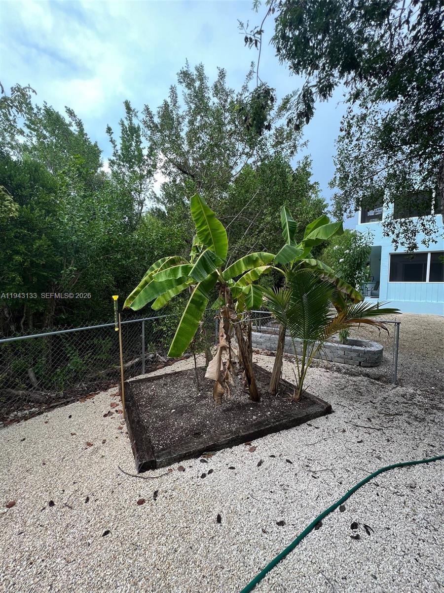 61 Central Avenue Key Largo, FL 33037 - Photo 15 of 21 a view of a backyard