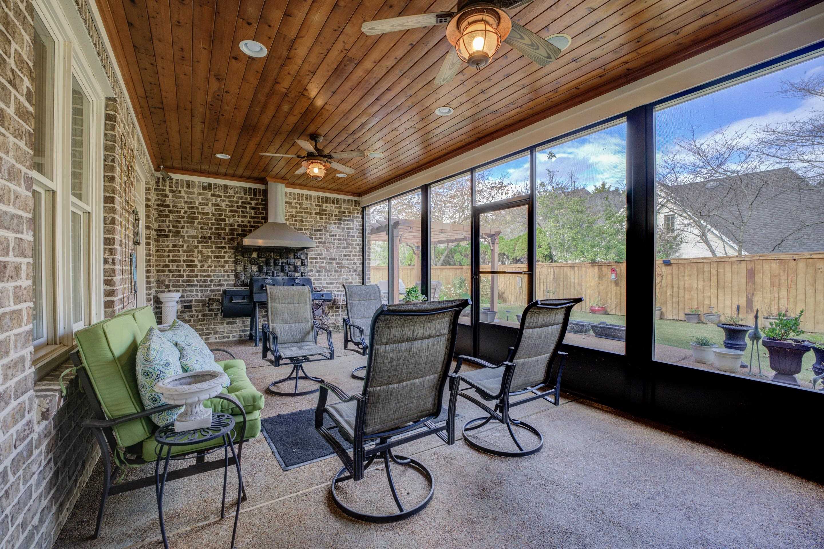 1238 Braystone Trail Collierville, TN 38017 - Photo 30 of 40 Screened Porch with venthood, smoker grill