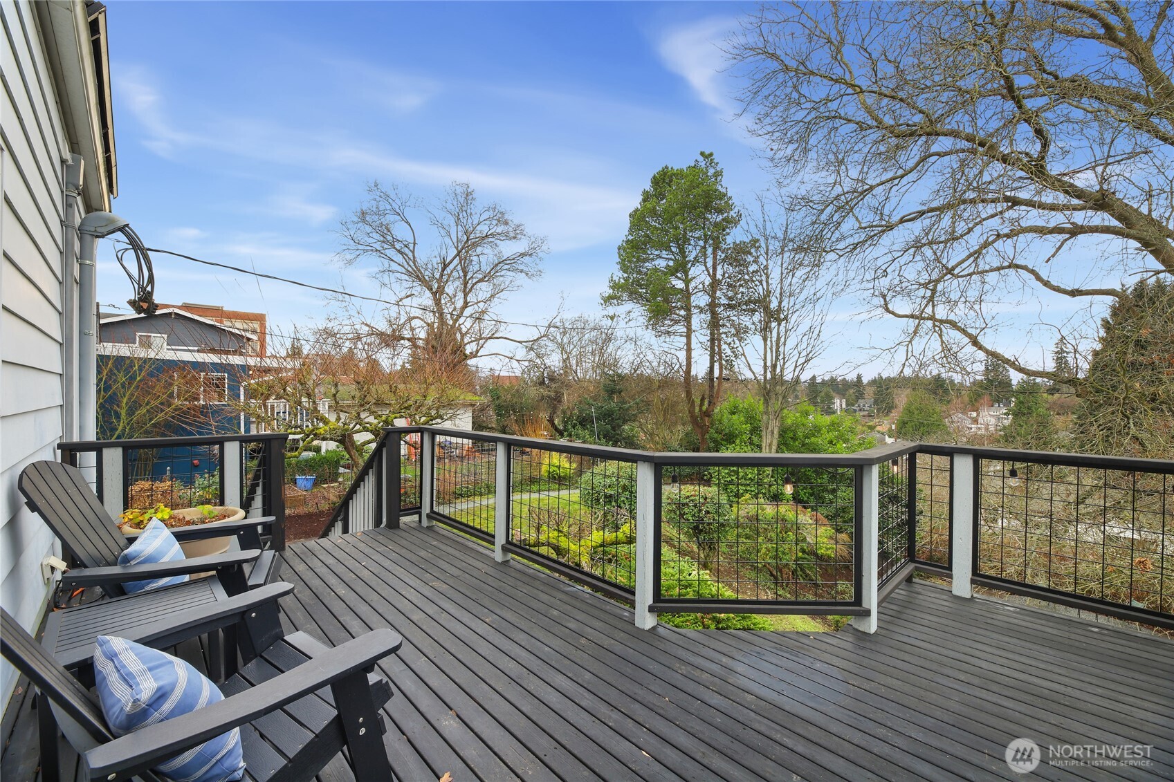 3239 45th Avenue Southwest Seattle, WA 98116 - Photo 21 of 39 a view of a balcony with chairs
