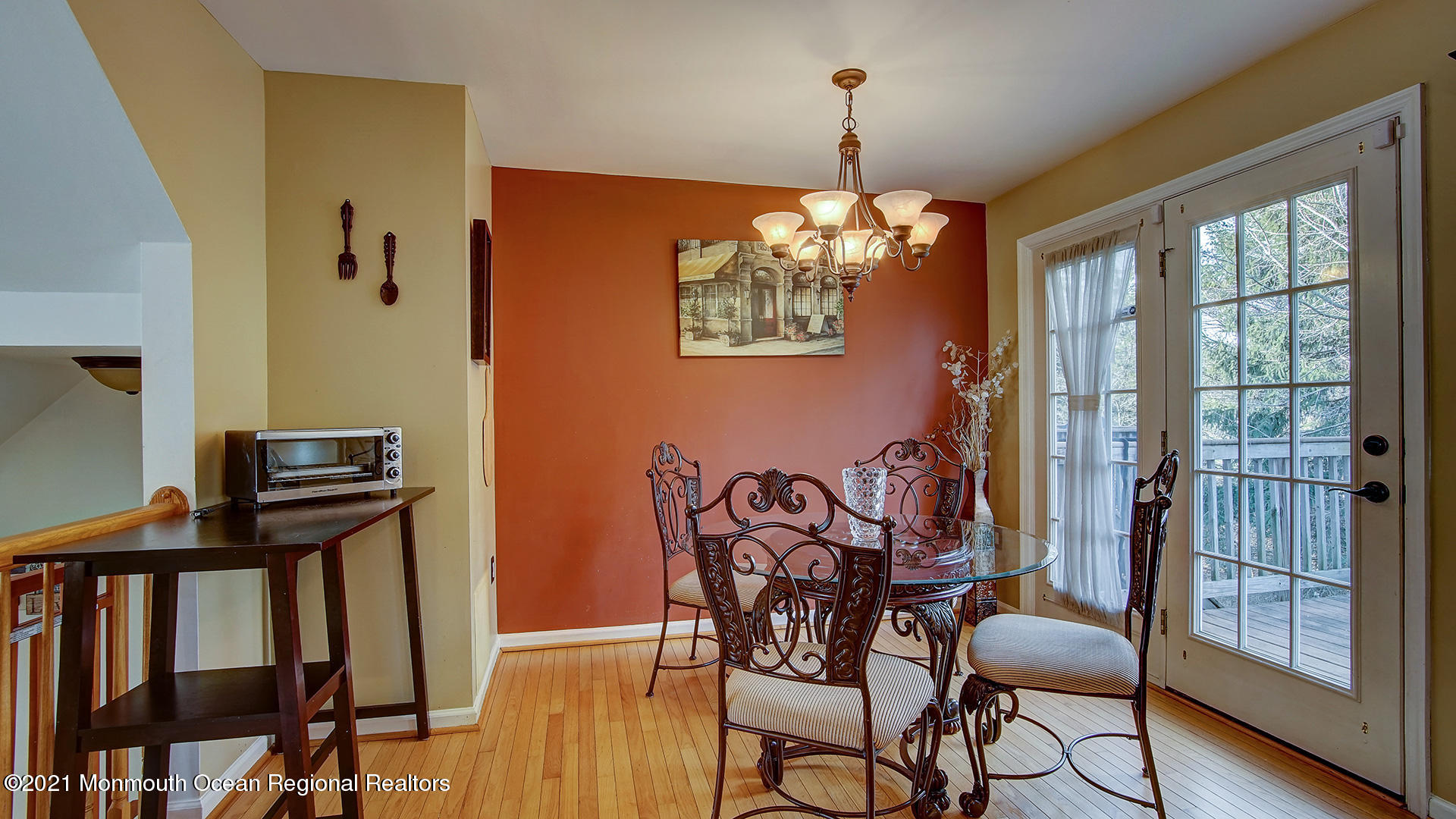 5 Abby Road Farmingdale, NJ 07727 - Photo 6 of 18 a view of a dining room with furniture window and wooden floor