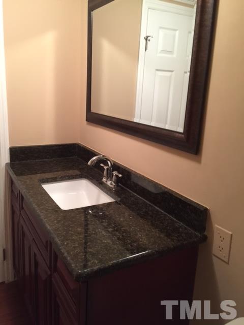 1390 Langdon Road Angier, NC 27501 - Photo 13 of 24 a close view of sink and mirror