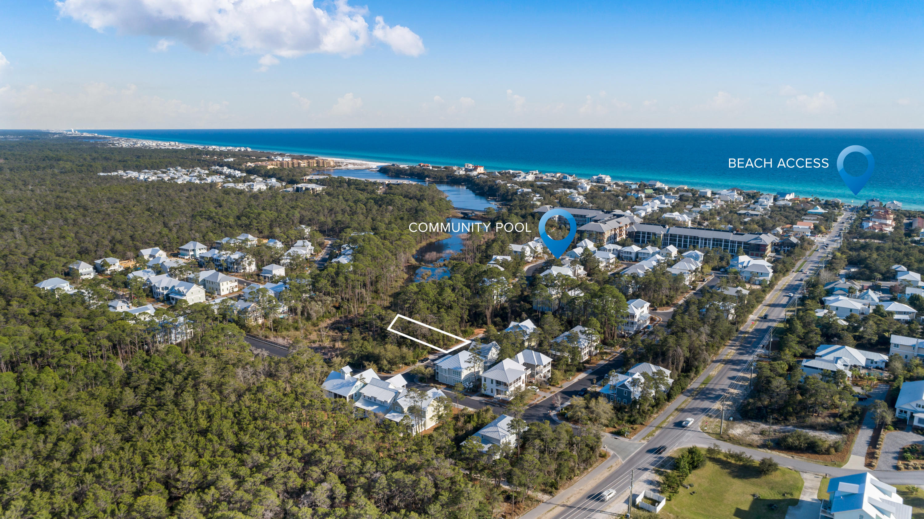 Tbd Kristin Court, Unit 1 Santa Rosa Beach, FL 32459 - Photo 1 of 7 view of city and mountain
