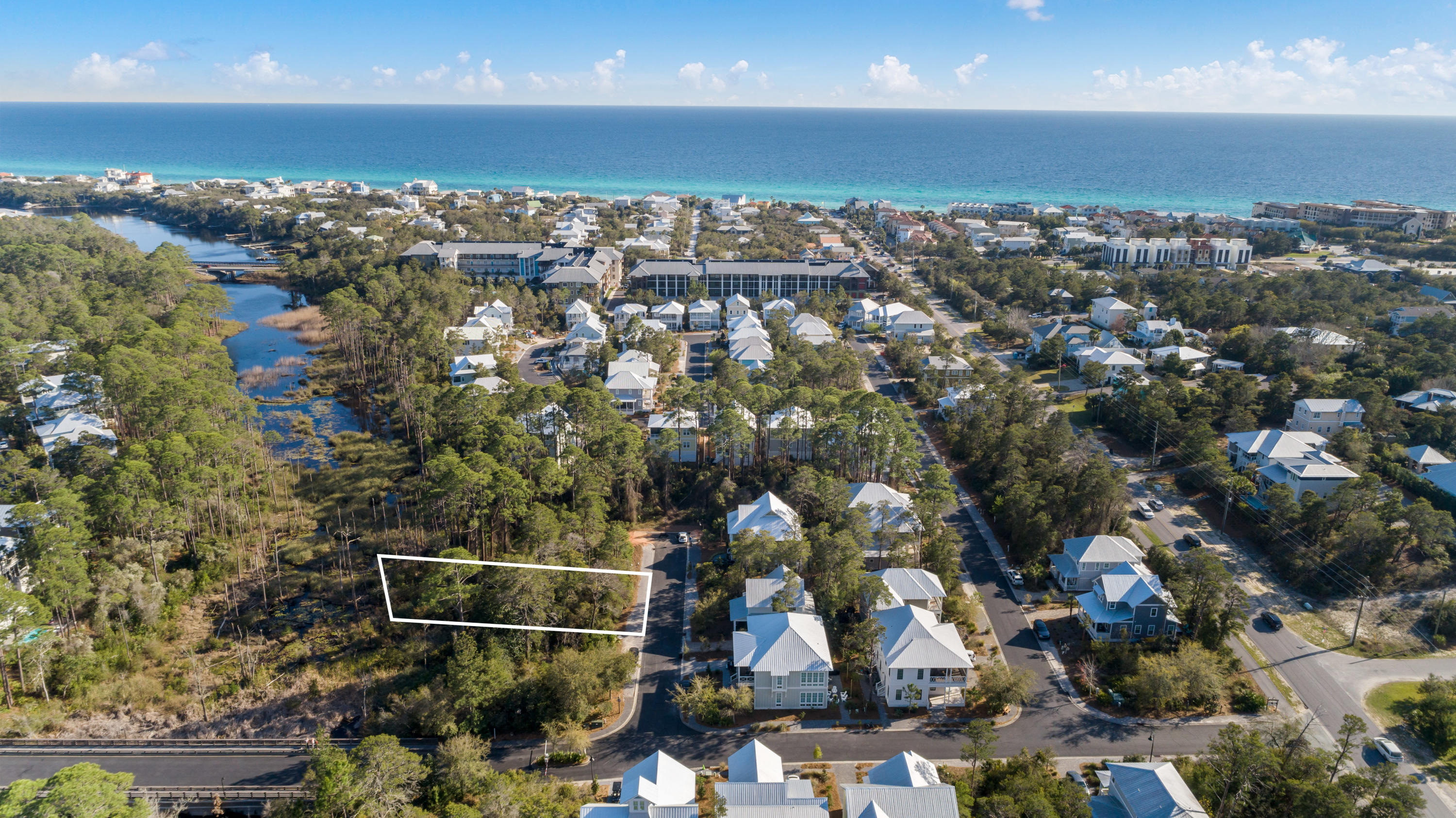 Tbd Kristin Court, Unit 1 Santa Rosa Beach, FL 32459 - Photo 6 of 7 an aerial view of multiple house