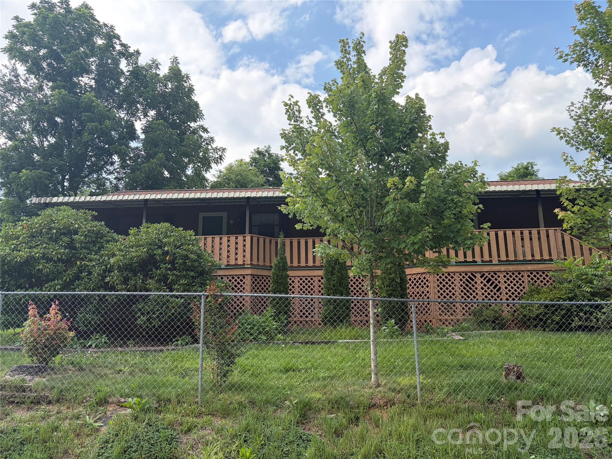 256 A Bruce Road Mars Hill, NC 28754 - Photo 29 of 39 a view of backyard with green space