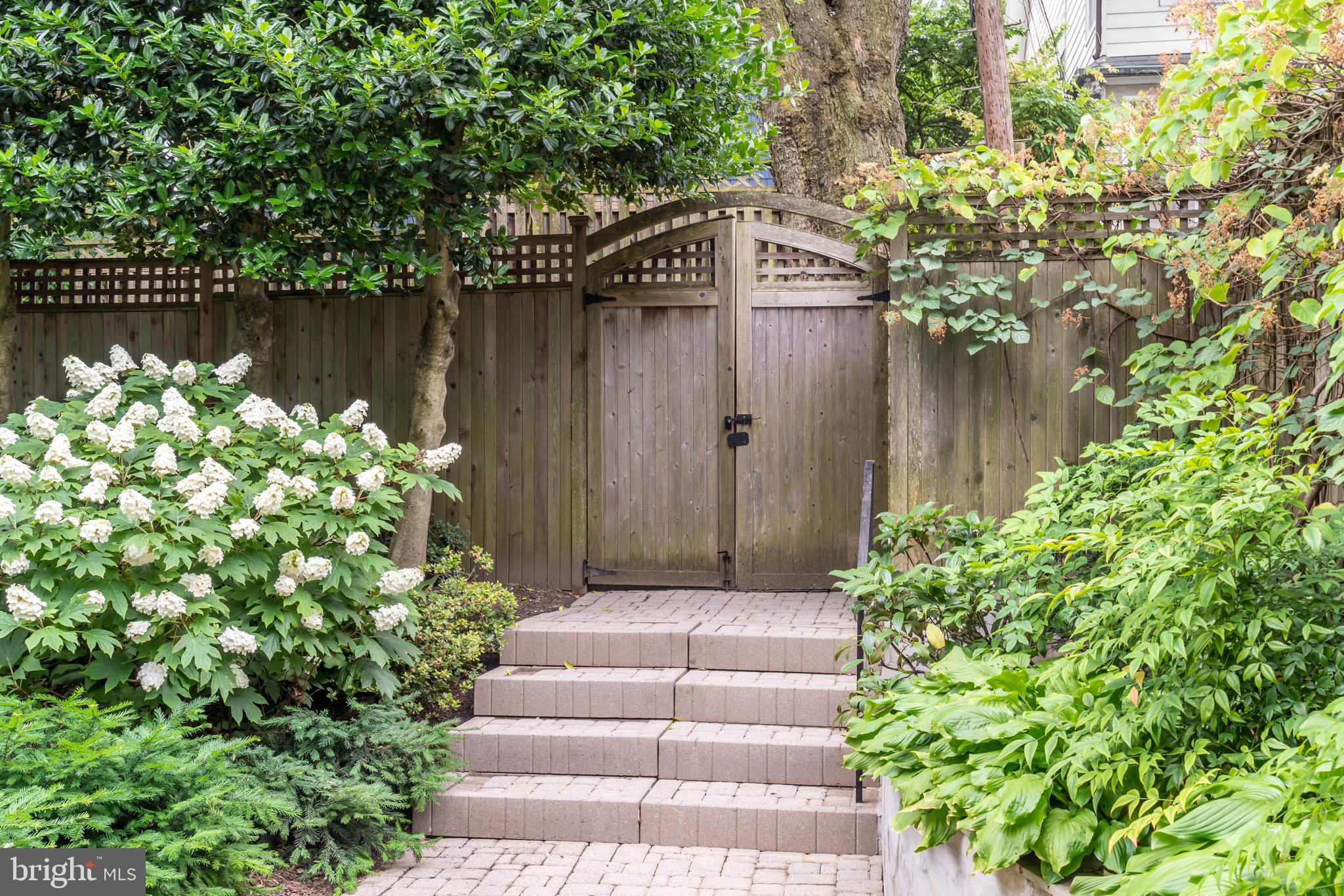 3708 Military Road Northwest Washington, DC 20015 - Photo 27 of 40 Gate to alley and private parking