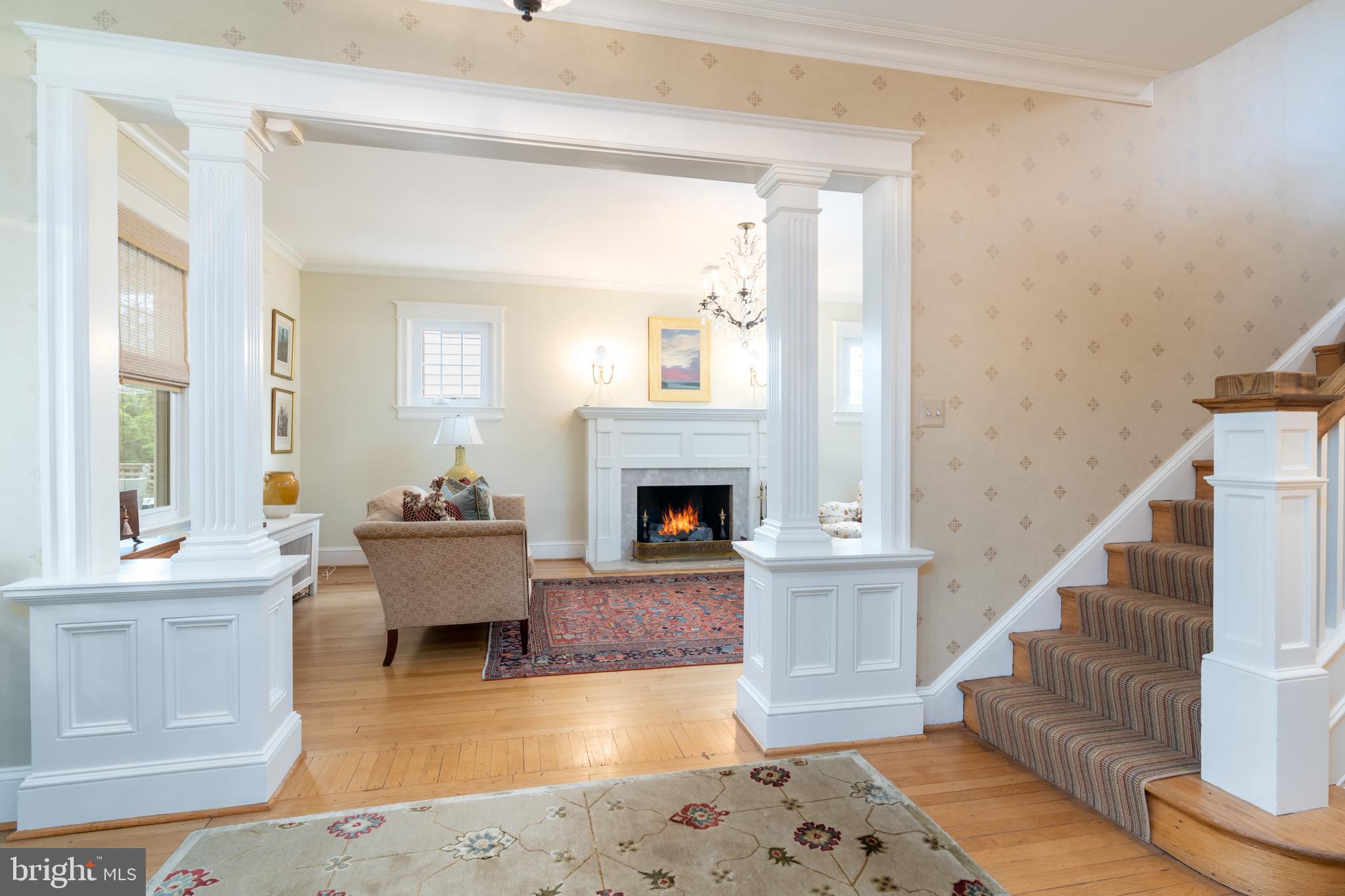 3708 Military Road Northwest Washington, DC 20015 - Photo 6 of 40 Updated period detailing