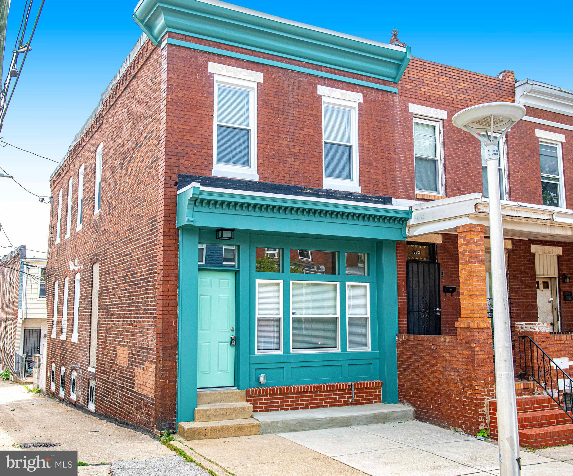 535 North Decker Avenue Baltimore, MD 21205 - Photo 2 of 24 a front view of a house