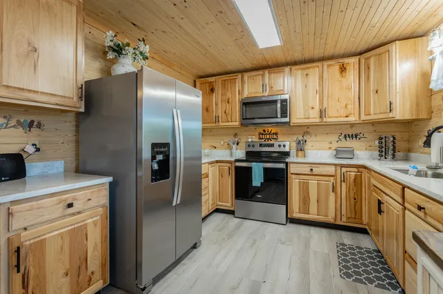 a view of a house with sitting area