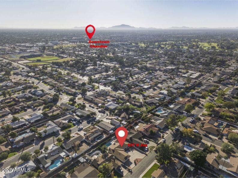 537 North Jay Street Chandler, AZ 85225 - Photo 33 of 39 an aerial view of a house