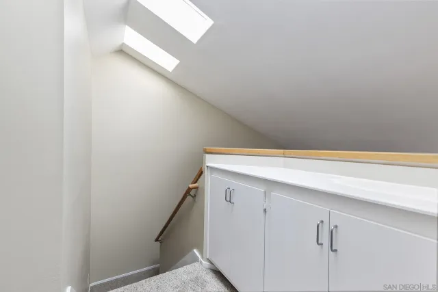 a close view of closet