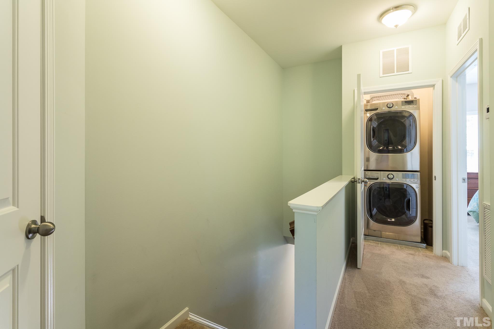 1621 Crafton Way Raleigh, NC 27607 - Photo 23 of 30 a utility room with dryer and washer