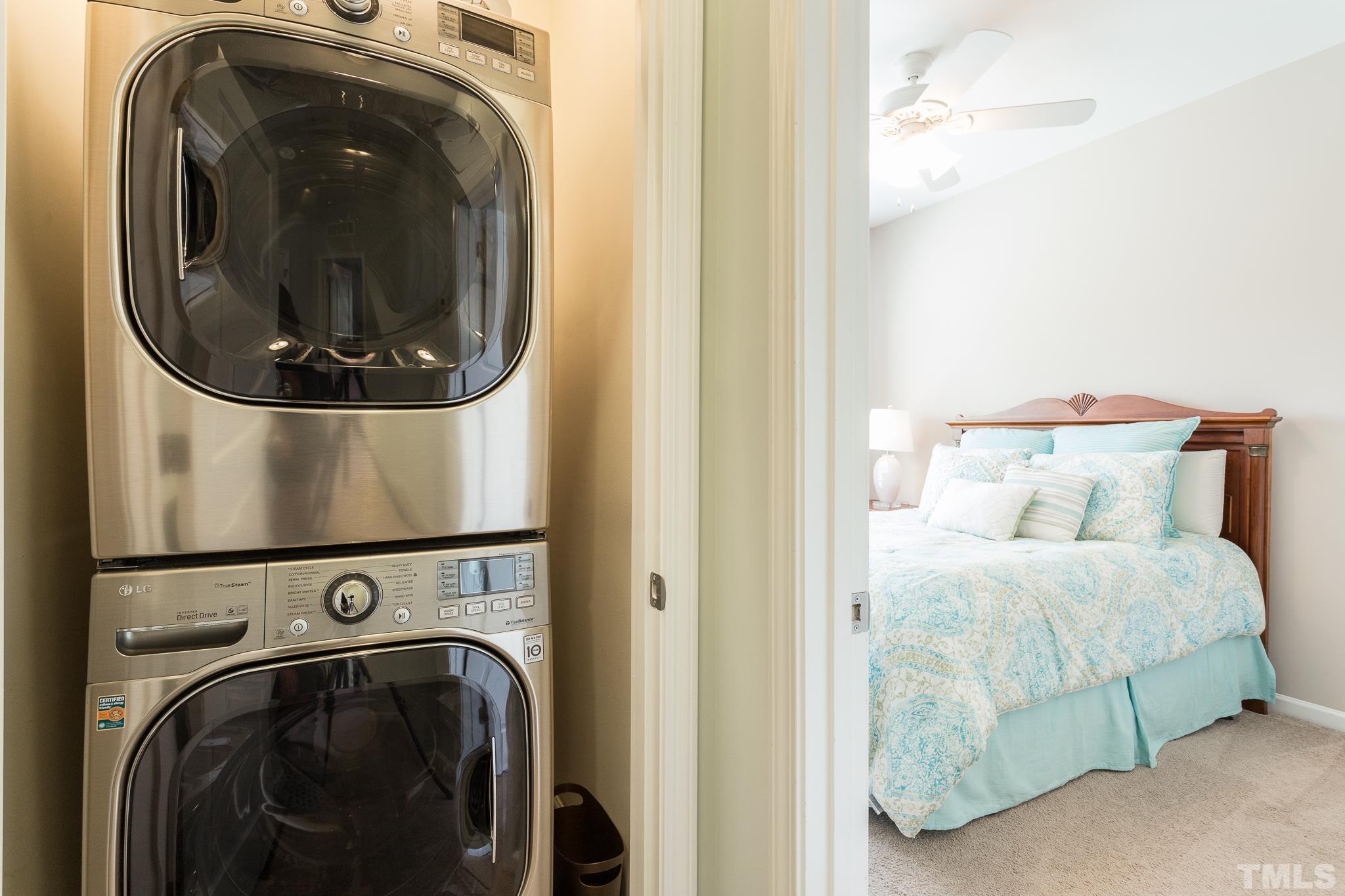 1621 Crafton Way Raleigh, NC 27607 - Photo 24 of 30 a utility room with dryer and washer