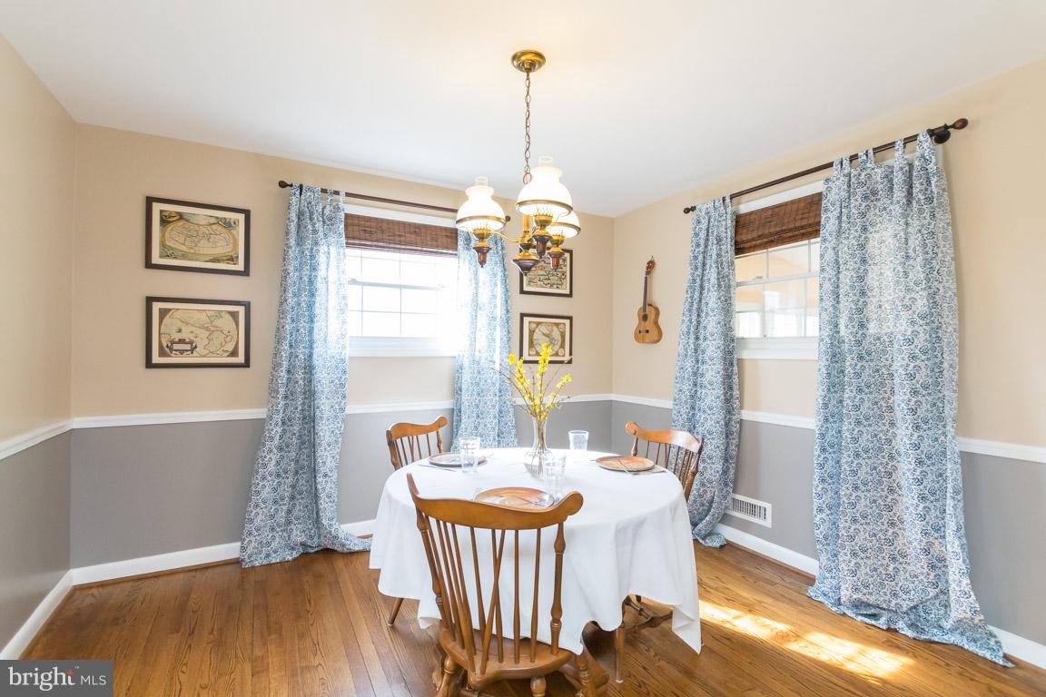 22 Hathaway Road Lutherville-Timonium, MD 21093 - Photo 4 of 30 More light and beautiful floors in the DR!
