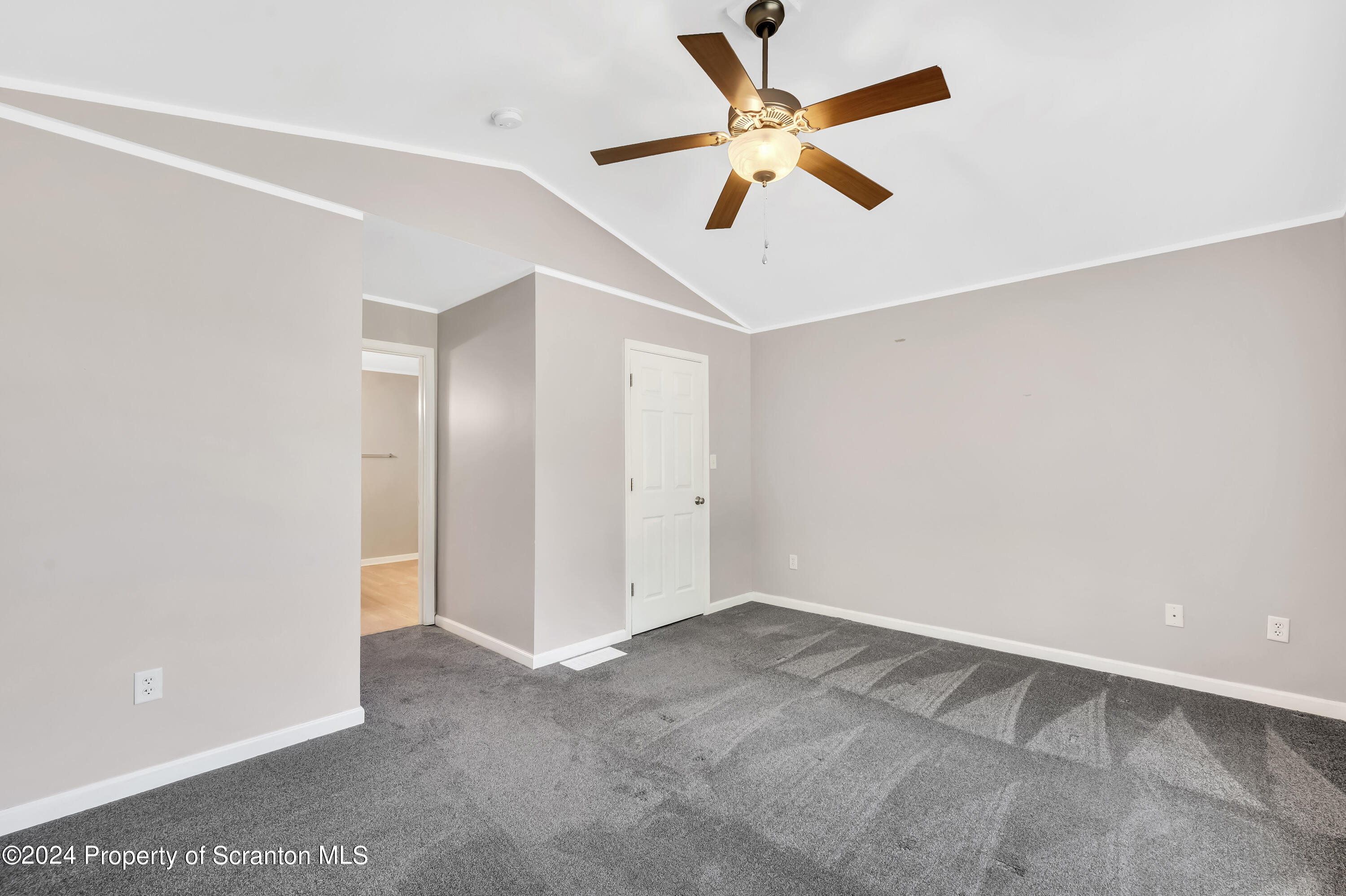 14 Fiore Court Duryea, PA 18642 - Photo 21 of 41 an empty room with a ceiling fan and a ceiling fan
