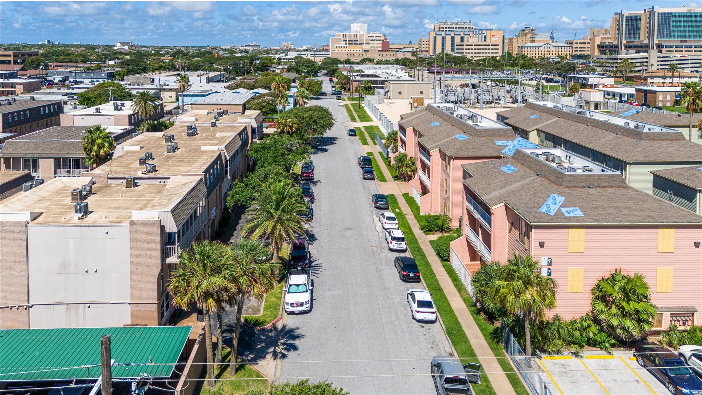 215 Postoffice Street, Unit 1005 Galveston, TX 77550 - Photo 16 of 16 an aerial view of multiple house