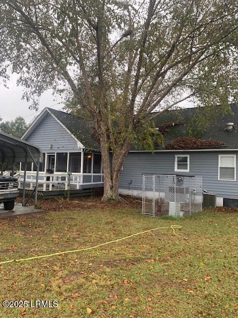 3039 Wolfe Creek Road Walterboro, SC 29488 - Photo 3 of 19 Back of house
