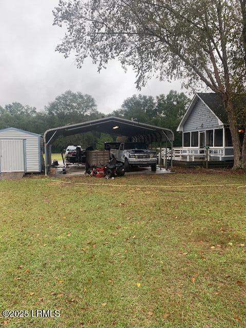 3039 Wolfe Creek Road Walterboro, SC 29488 - Photo 7 of 19 Carport