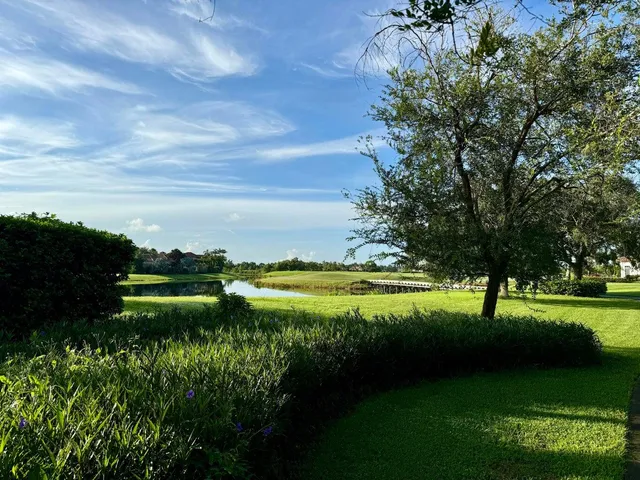 a view of swimming pool and lake view