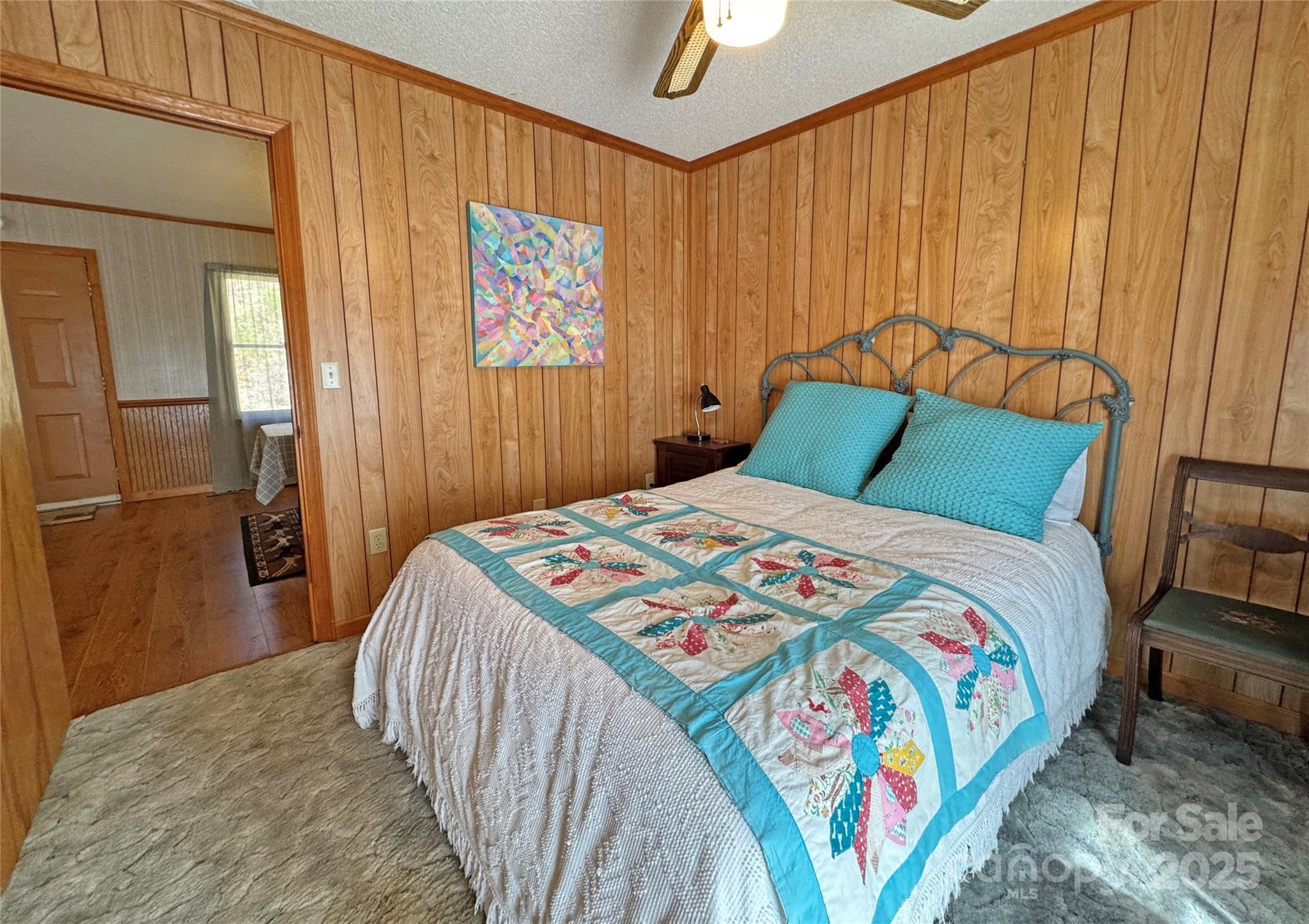 1622 Meadow Fork Road Hot Springs, NC 28743 - Photo 14 of 31 a bedroom with a bed and a window