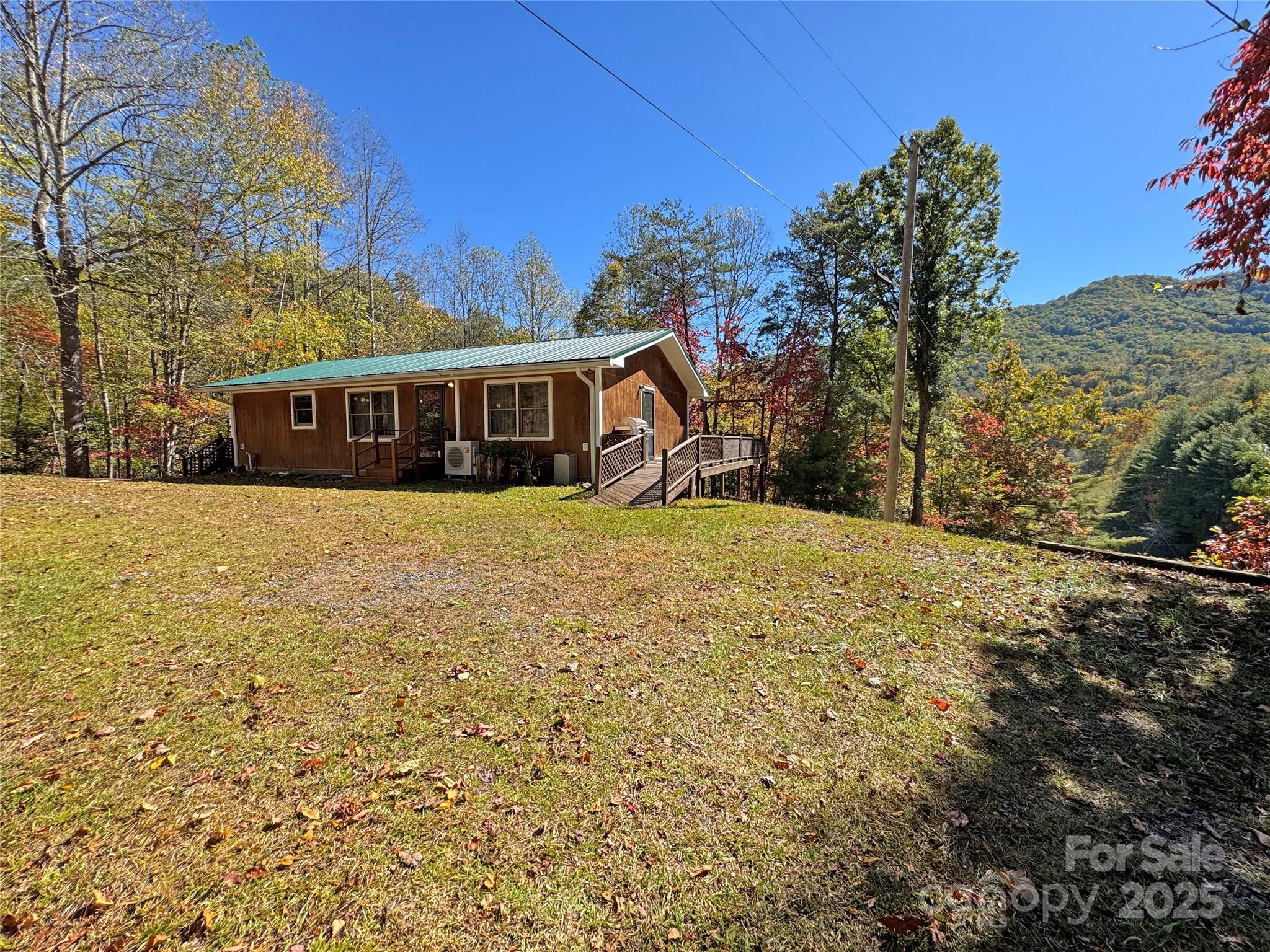 1622 Meadow Fork Road Hot Springs, NC 28743 - Photo 27 of 31 a view of a house with a yard