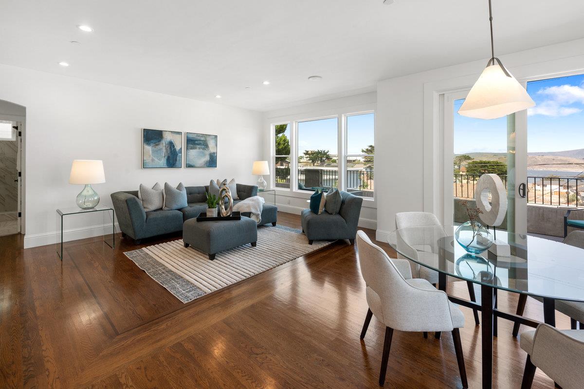 240 Stanley Avenue Pacifica, CA 94044 - Photo 8 of 100 a living room with furniture and wooden floor