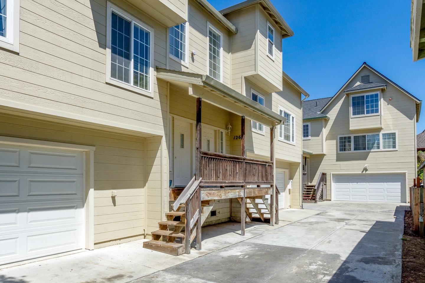 124 Sycamore Street Santa Cruz, CA 95060 - Photo 31 of 40 a view of a house with a parking space