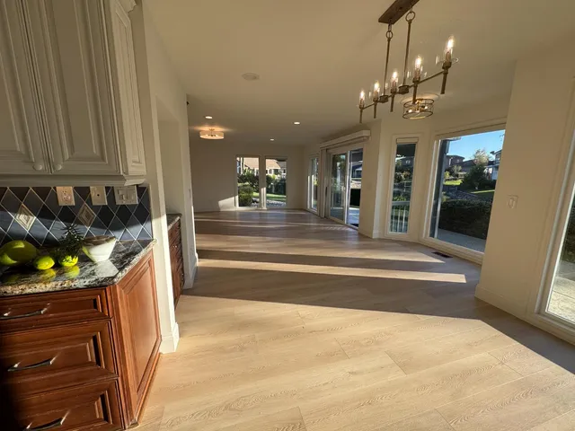 a view of a entryway of a house