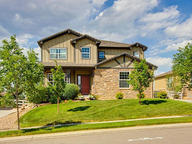 3025 Rams Horn Run Broomfield, CO 80023 - Photo 1 of 1 a front view of a house with a yard