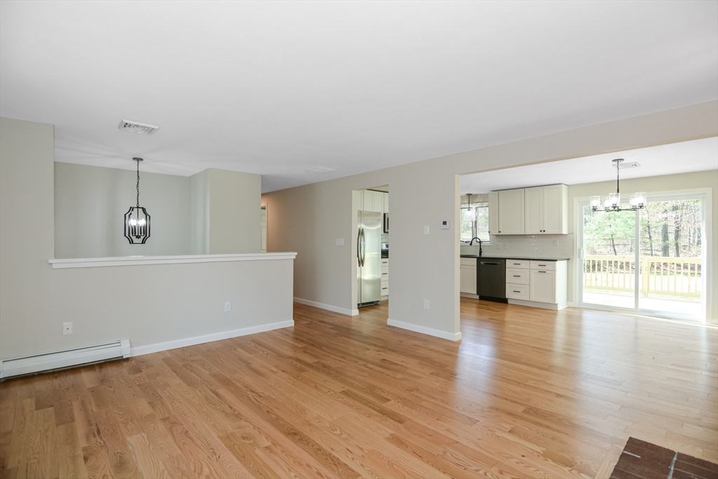 21 North End Road Townsend, MA 01469 - Photo 8 of 39 an empty room with wooden floor and windows