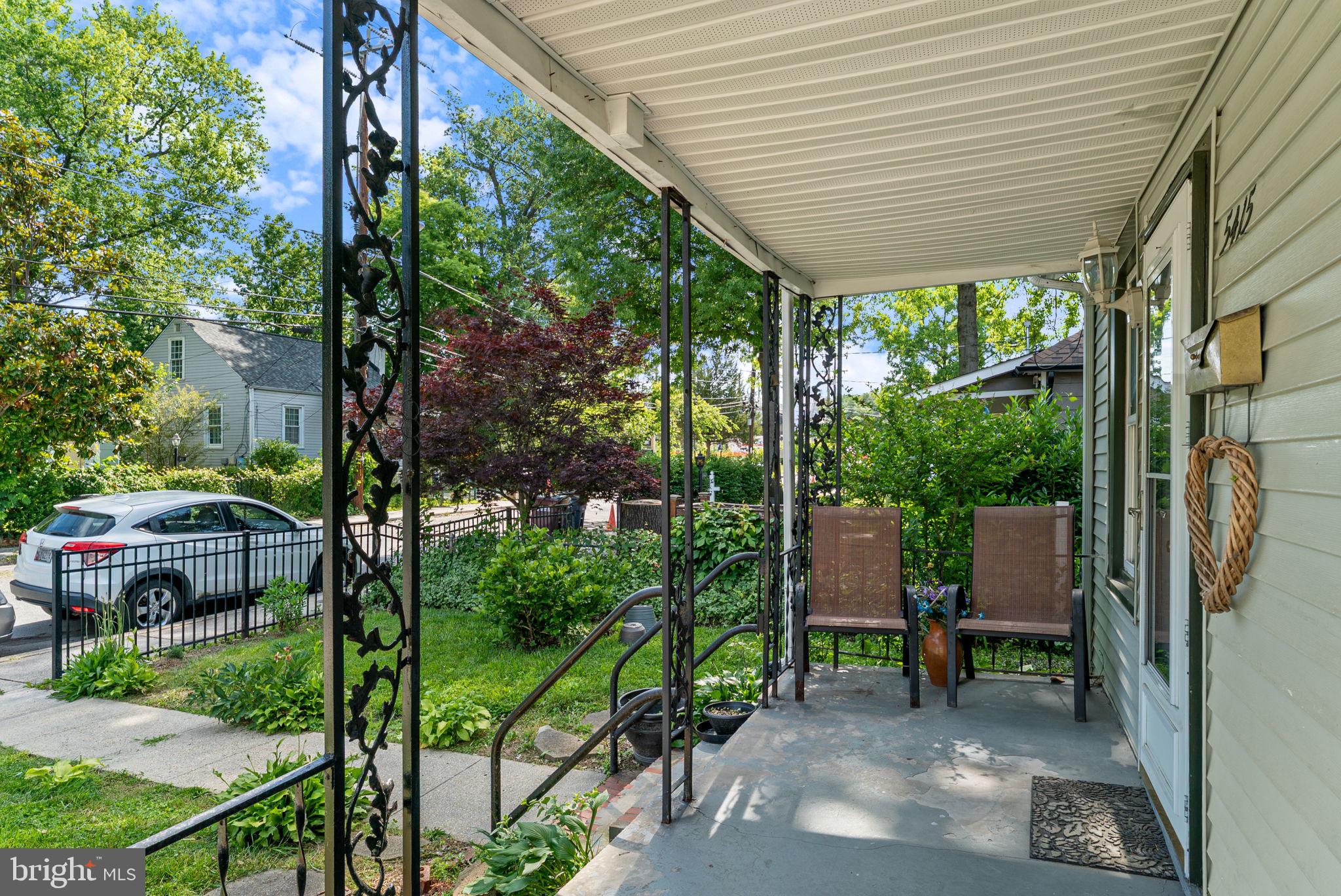 5415 Powhatan Road Riverdale, MD 20737 - Photo 18 of 24 Covered Front Porch