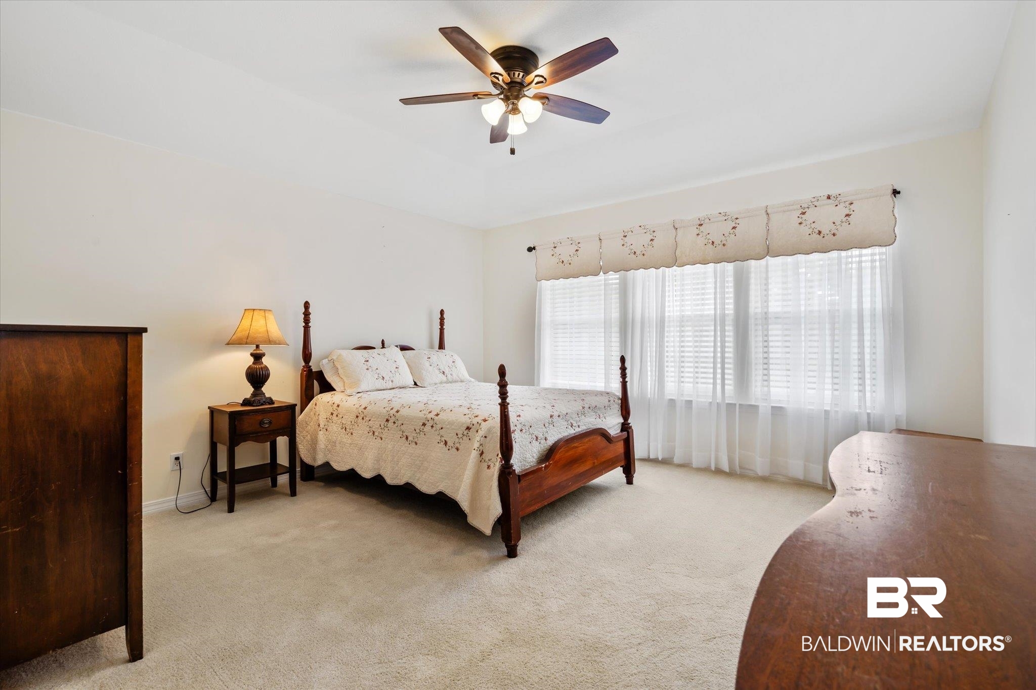 7236 Highpointe Place East Daphne, AL 36527 - Photo 14 of 32 Carpeted bedroom featuring ceiling fan