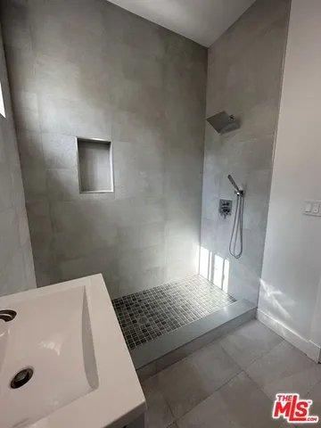 a bathroom with a sink and a vanity