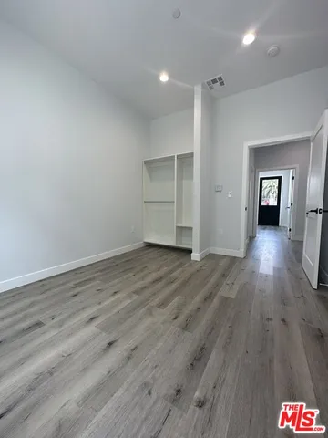 wooden floor in an empty room with wooden floor