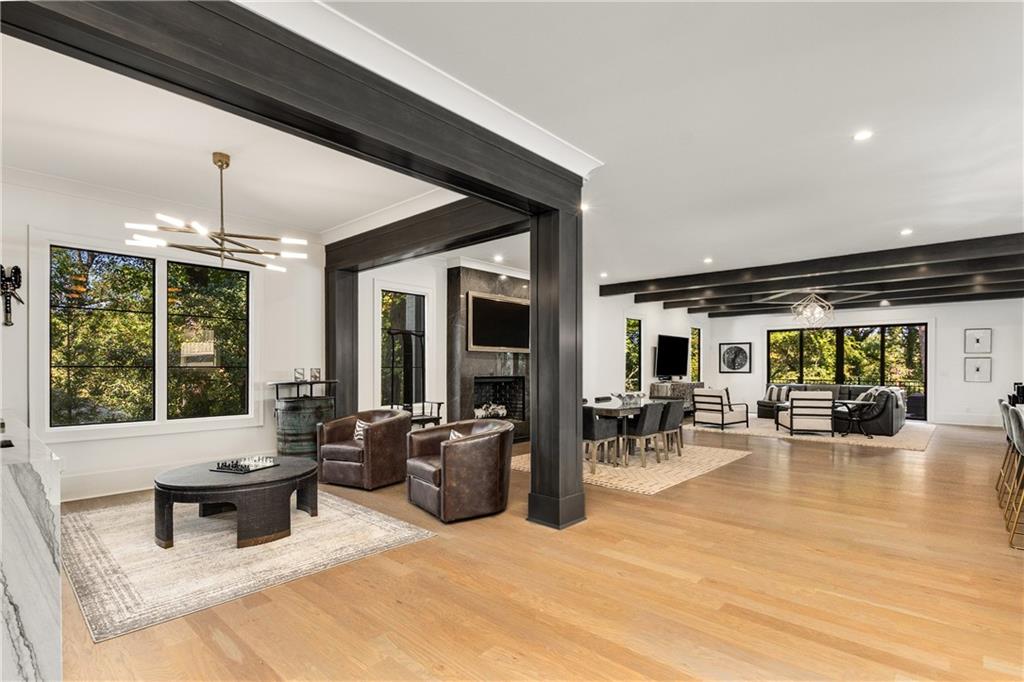 306 Pinecrest Road Northeast Atlanta, GA 30342 - Photo 7 of 67 a living room with furniture and a large window