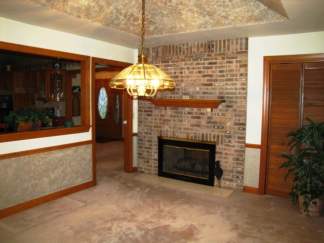 170 Montgomery Road Montgomery, IL 60538 - Photo 9 of 25 a living room with a fireplace