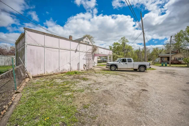 a car parked on the side of the road