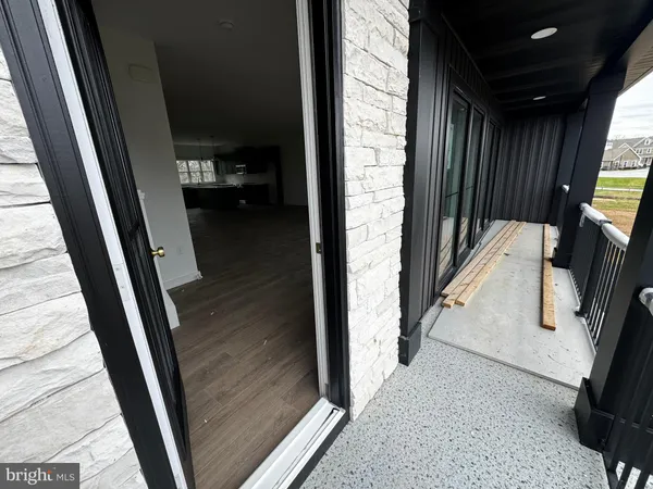 a view of front door