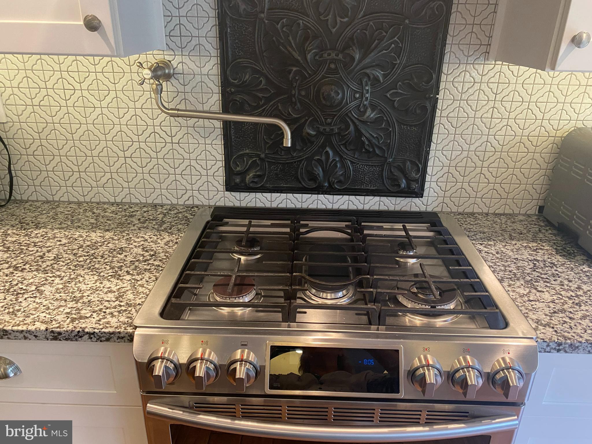 3710 Heaton Road Huntingdon Valley, PA 19006 - Photo 8 of 37 Gas stove with pot filler