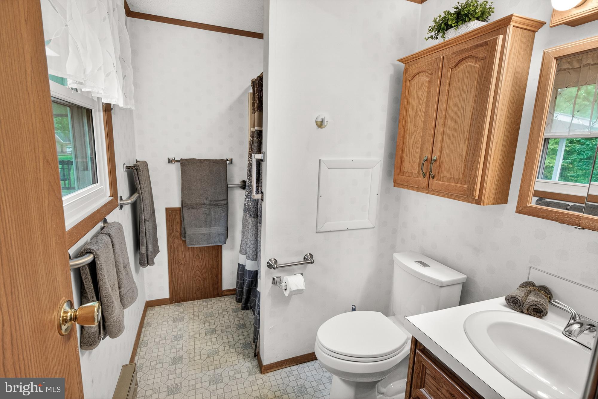 5601 Woodville Road Mount Airy, MD 21771 - Photo 25 of 54 a bathroom with a sink toilet and shower