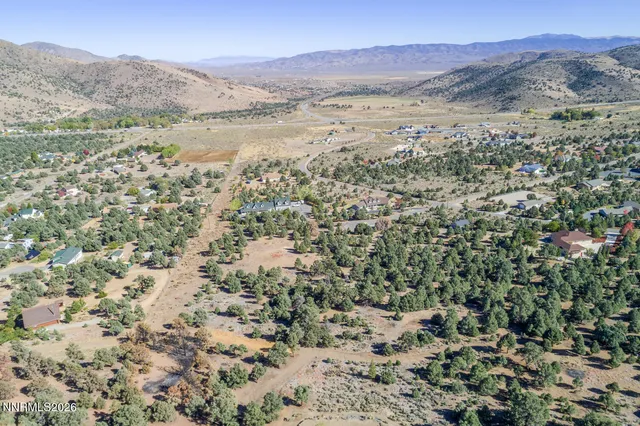 a view of mountain with an outdoor space
