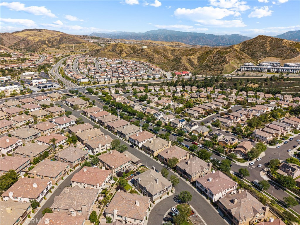 28356 Santa Rosa Lane Saugus, CA 91350 - Photo 44 of 50 an aerial view of residential houses with outdoor space