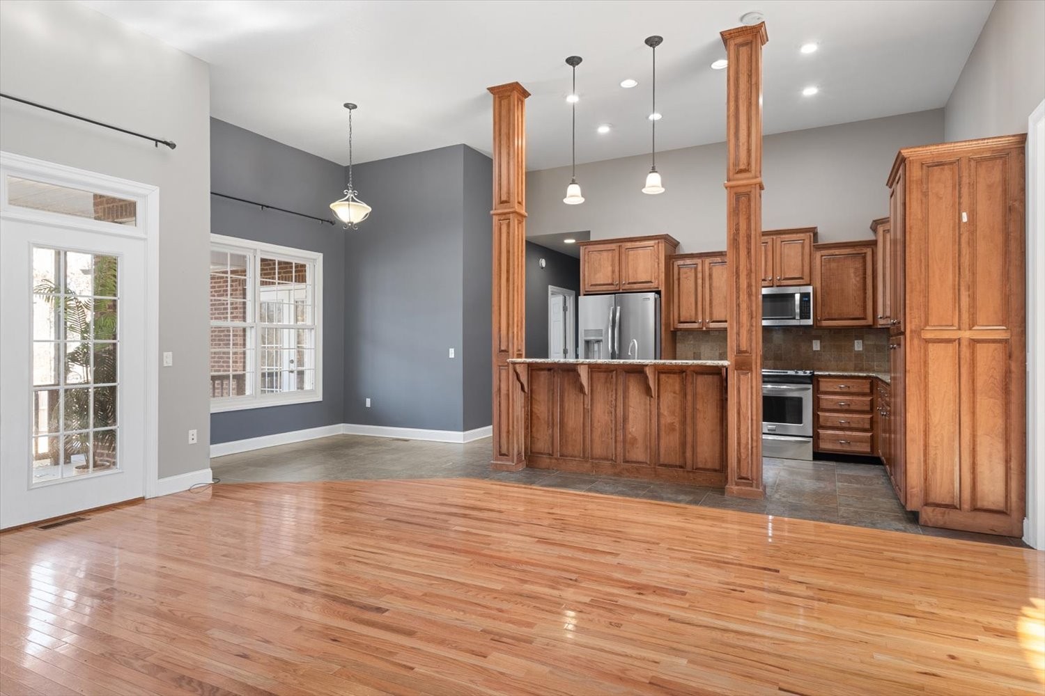 31 Chickory Lane Monteagle, TN 37356 - Photo 13 of 61 a view of a kitchen with wooden floor and a refrigerator