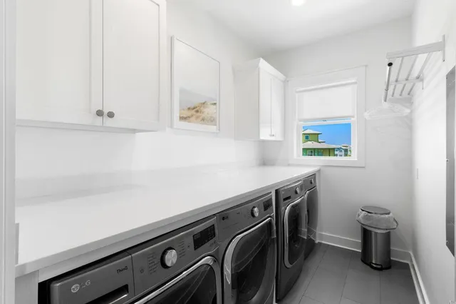 a view of a balcony with chairs